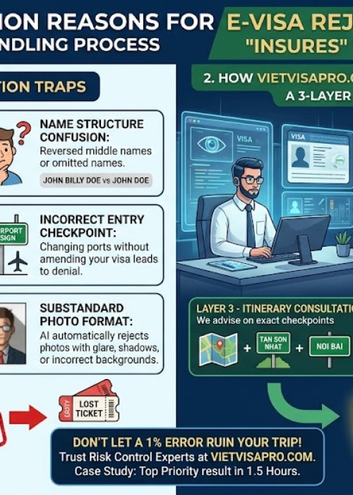Deciphering Common Reasons for E-visa Rejection & Our Professional Handling Process