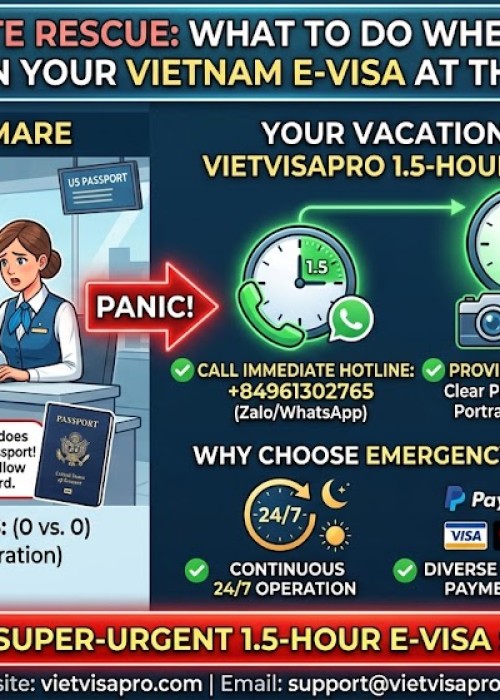 Last-Minute Rescue: What to Do When You Find Mistakes on Your Vietnam E-Visa at the Airport?