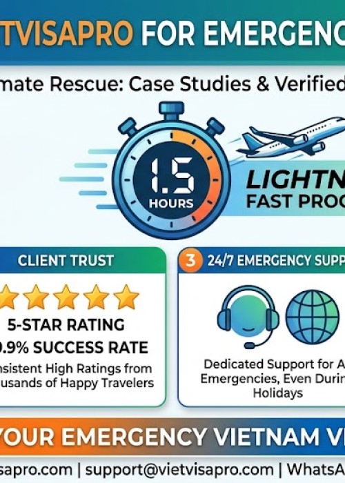 Why Choose VietVisaPro for Emergency Vietnam Visa?
