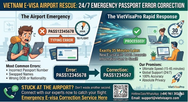 Emergency Vietnam E-visa Airport Rescue – Fix Errors in 30 Minutes Emergency Vietnam E-visa Airport Rescue – Fix Errors in 30 Minutes