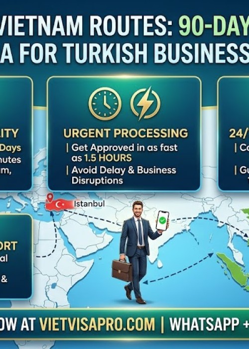 Optimizing Routes for Turkish Business Travelers: 90-Day Multiple Entry E-Visa for Vietnam