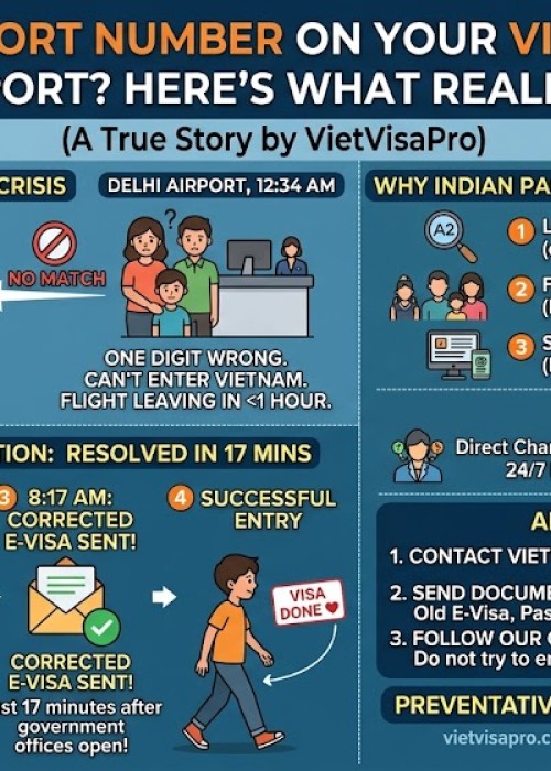  Wrong Passport Number on Your Vietnam E-Visa at the Airport? Here's What Really Happens